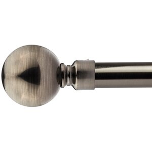 16-19mm Sphere Extendable Eyelet Metal Curtain Pole Set