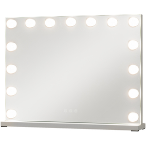 Tabletop Makeup Mirror with 3 Light Colors