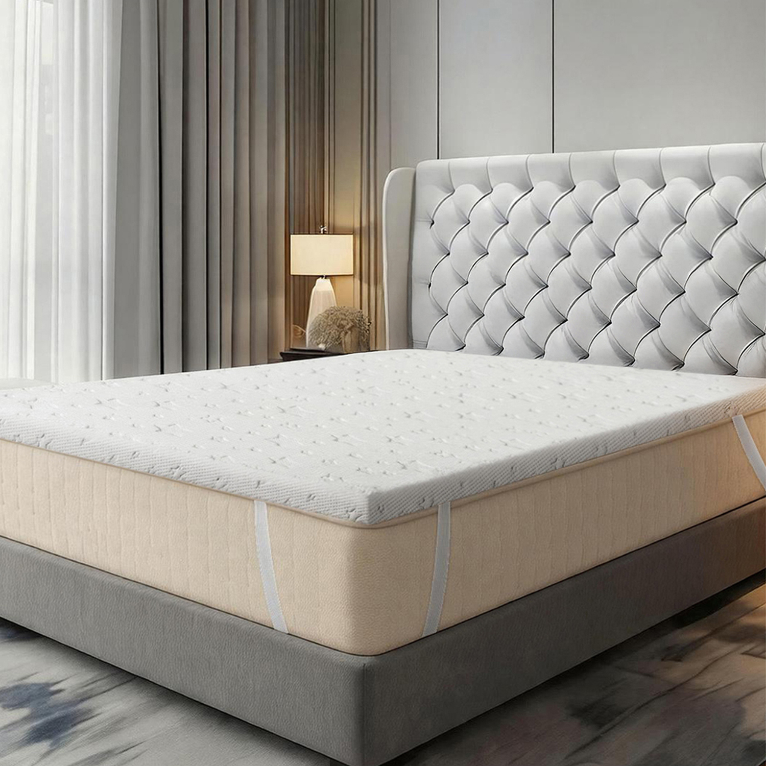 Single Bed Mattress Topper 5cm Memory Foam Pressure Relief Washable