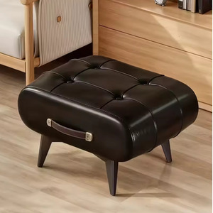 Padded Foot Stool Seat for Home and Bedroom