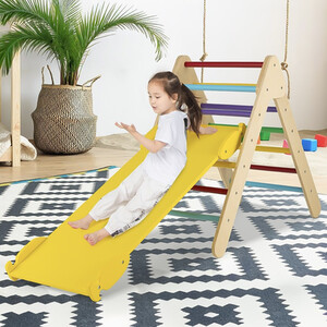 3 -in -1 Eco Wood Climbing Frame