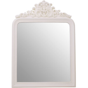Tina Gold Finish Round Acanthus Leaf Wall Mirror