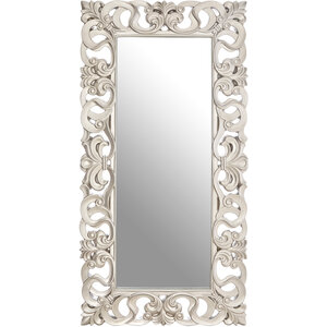 Mataram Teardrop Black Natural Rattan Wall Mirror