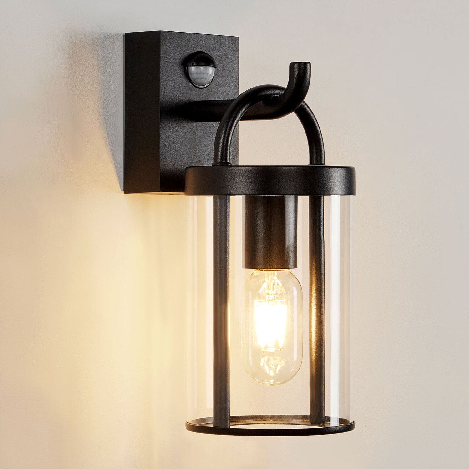 Image of Outdoor Wall Light - Black /&hellip;