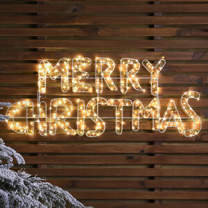 LED Merry Christmas Sign
