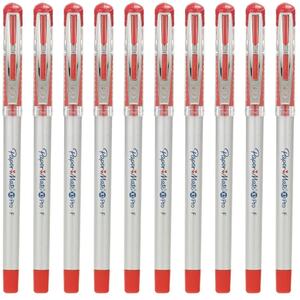 Paper Mate Stationary Gel Writing Pens 0.5mm - Red - Set of 50