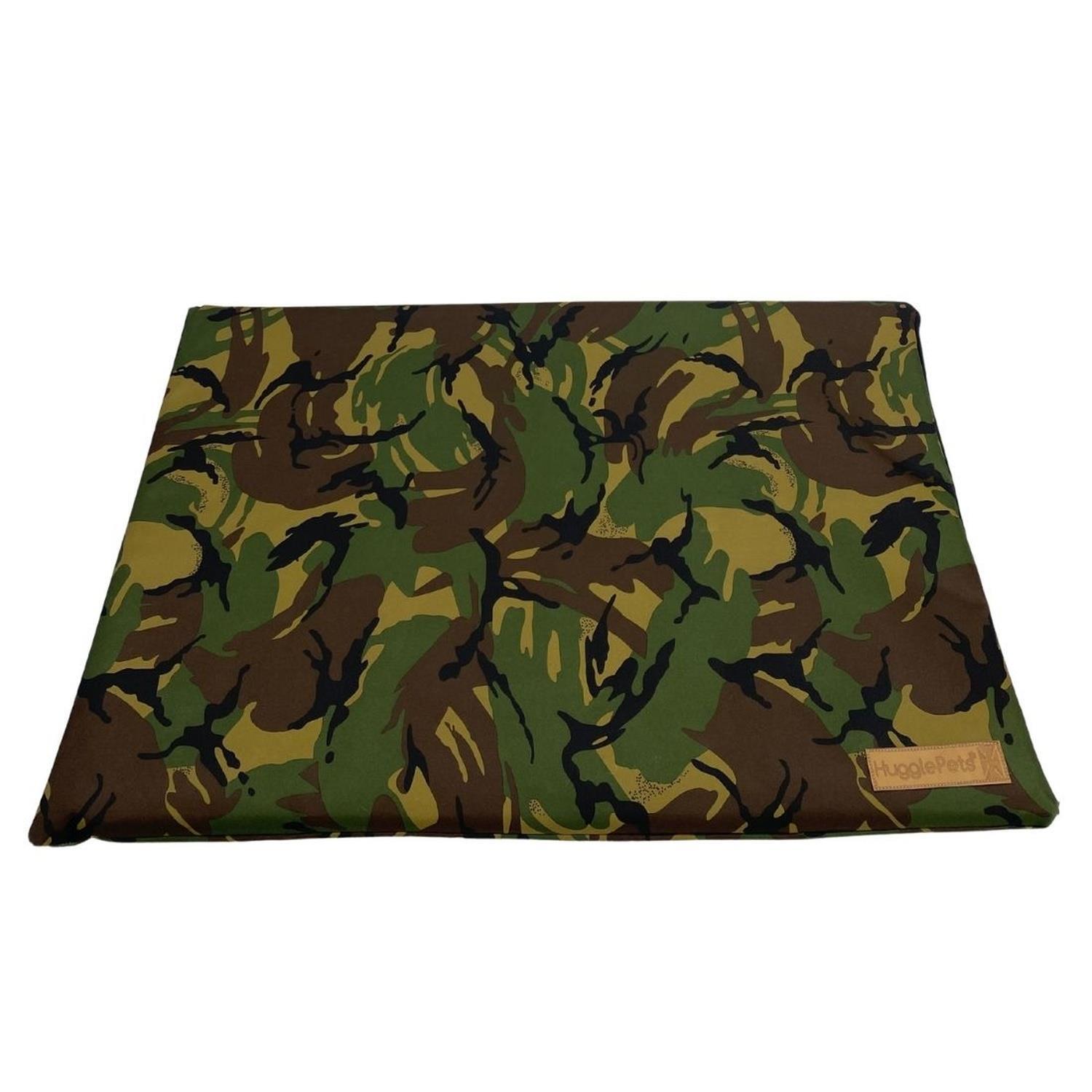 HugglePets Waterproof Dog Mat - Camo, Large - Camo / 76cm