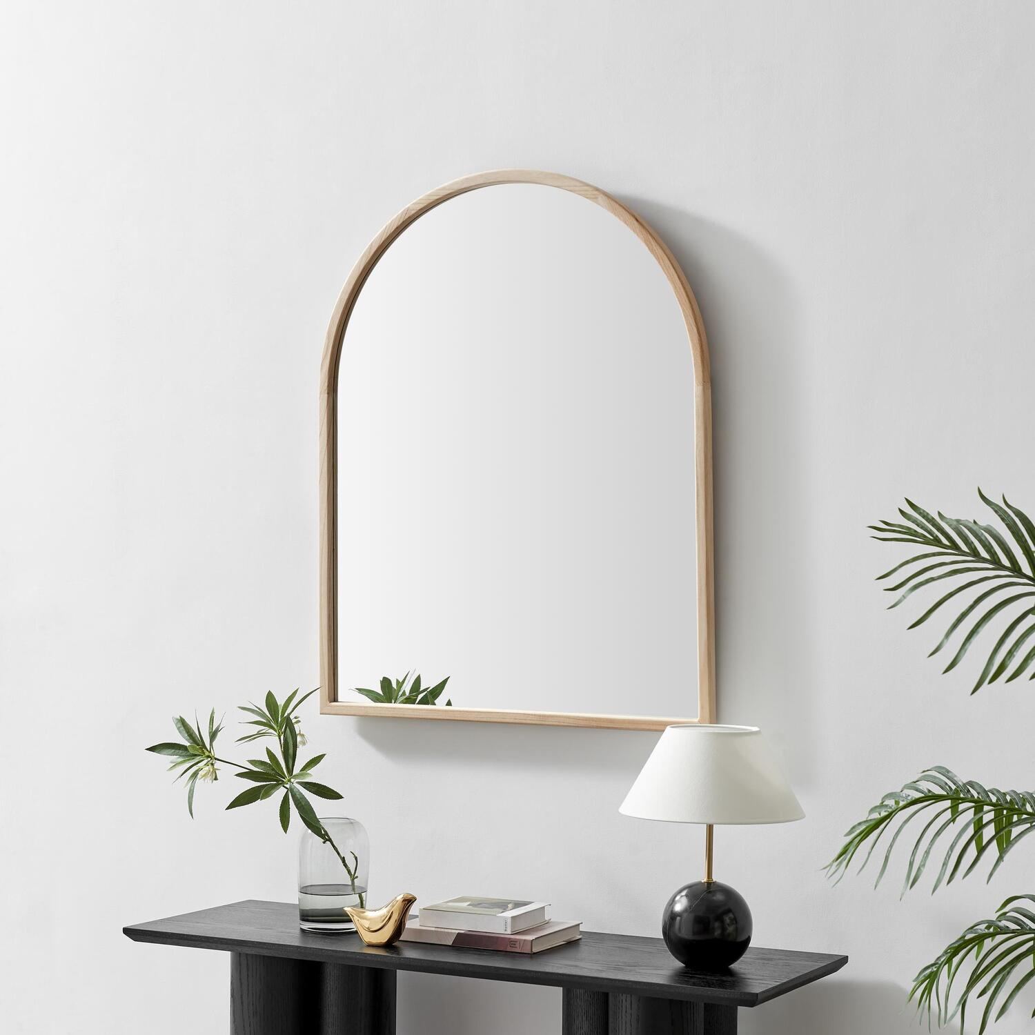 Image of Valerie Wood Medium 110x80cm Overmantle Arch&hellip;