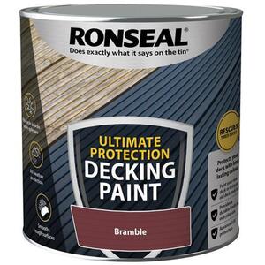 Ronseal Ultimate Protection Decking Paint Bramble 2.5 litre