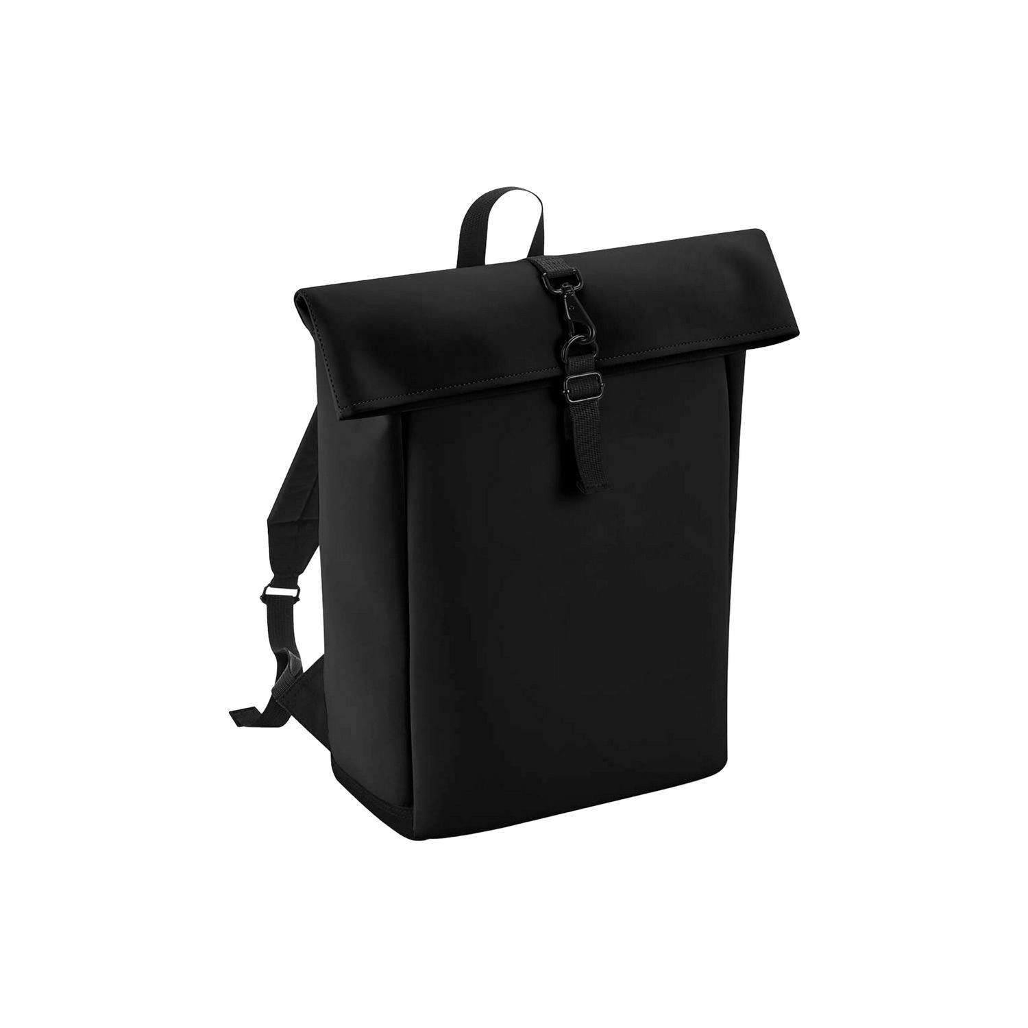 Bagbase Roll Top Pu Backpack - Black