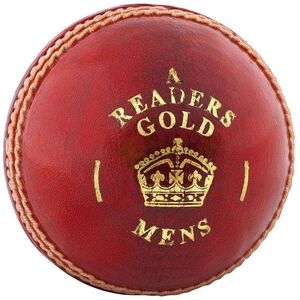 Readers Mens Gold A Leather Cricket Ball A