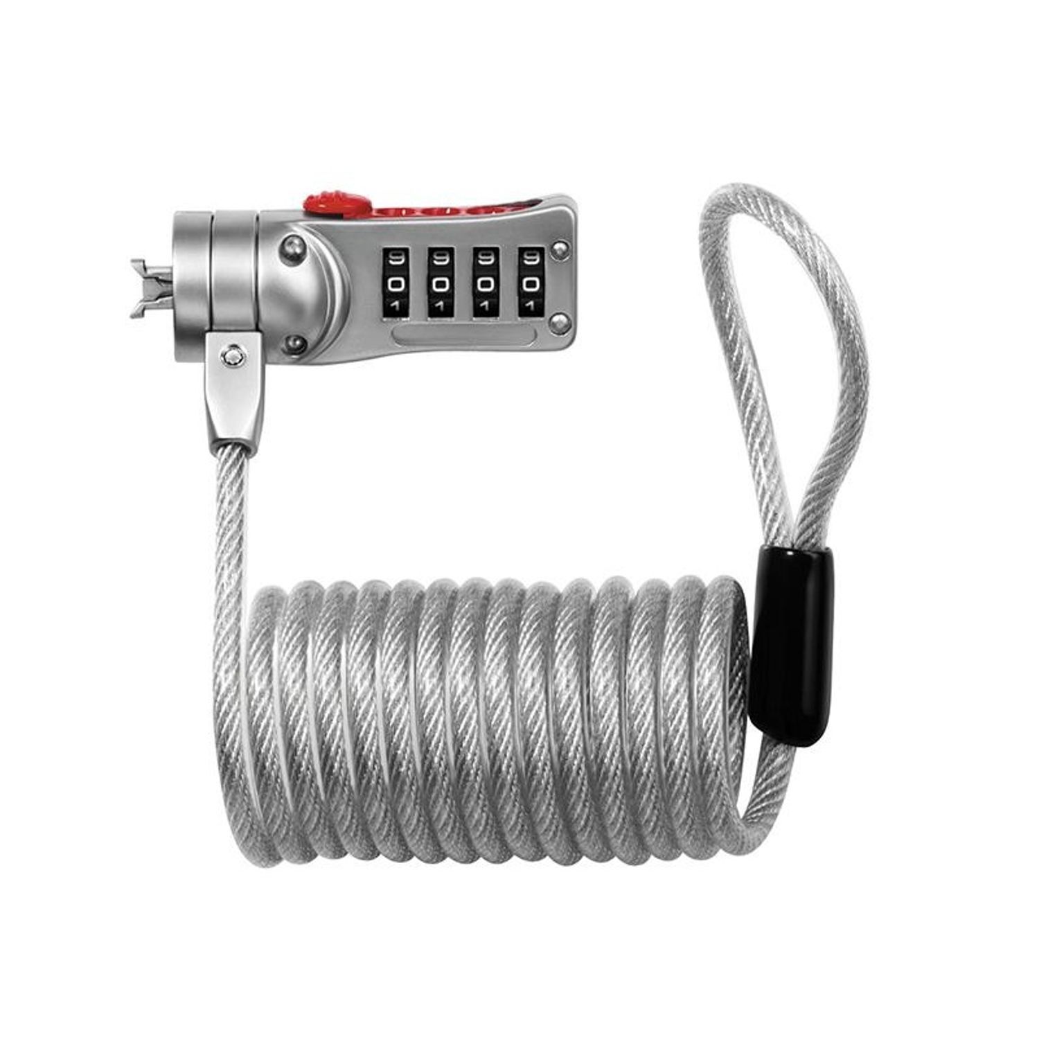 Master Lock Combi Computer Cable Lock 1.8M X 5Mm - Multi Colour