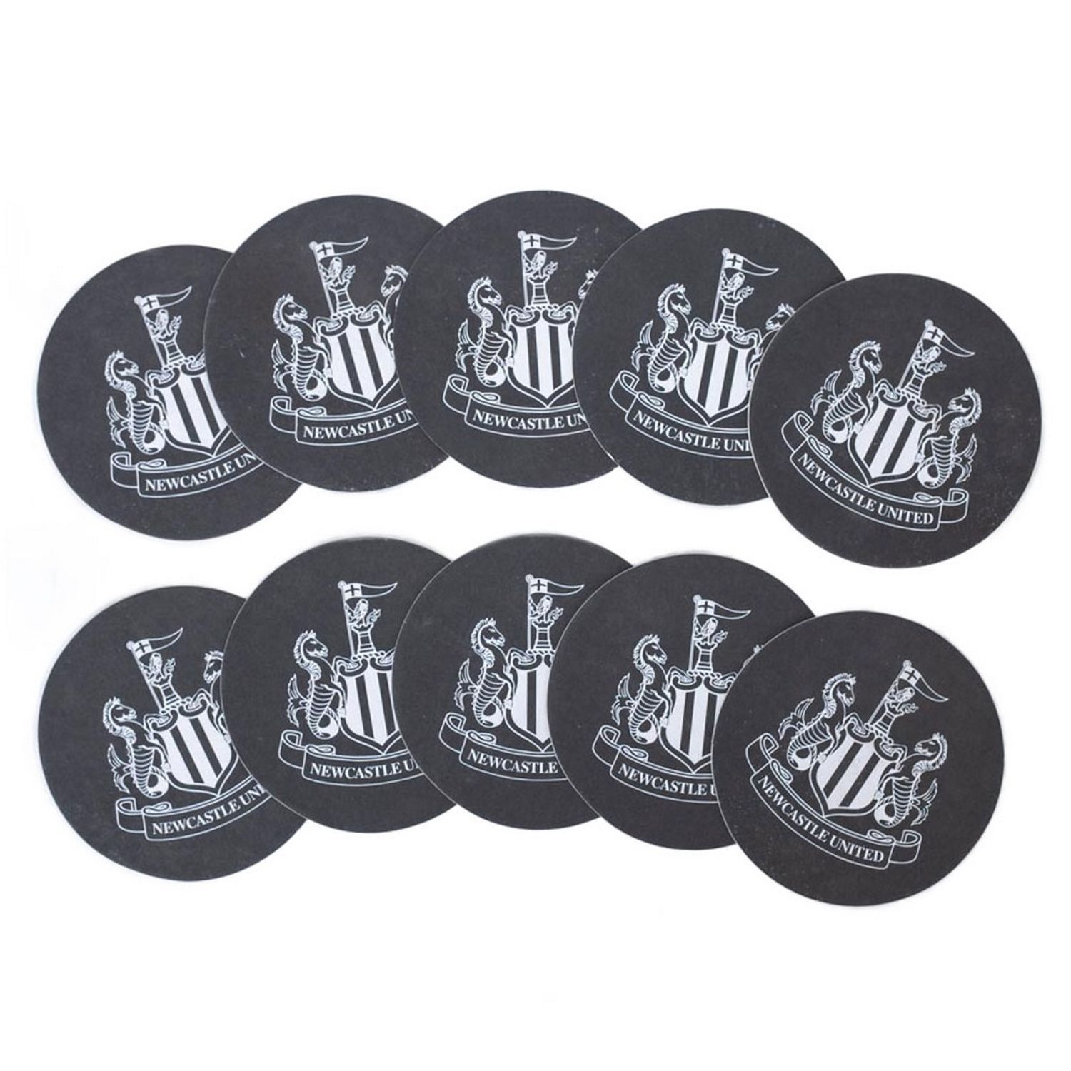 Image of Newcastle United FC Beer Mat (Pack&hellip;