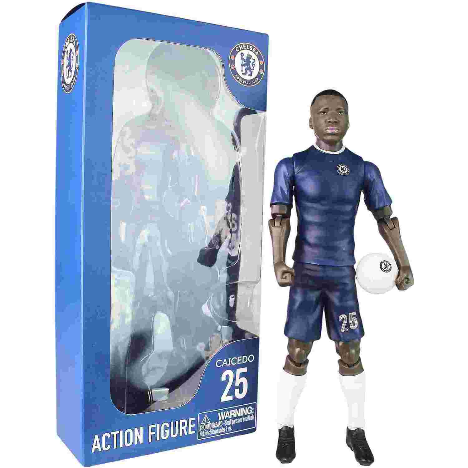 Caicedo Chelsea Fully Articulated Figurine - Blue