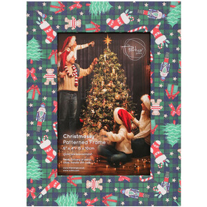 Christmas Patterned Frame