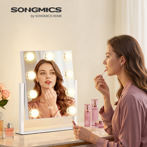 Vanity Makeup Mirror with Lights, Charging Ports
