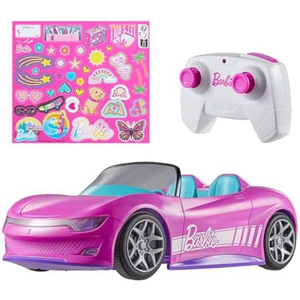 Hot Wheels Barbie Remote Control Convertible