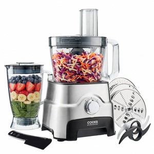 Cooks Professional 1000W Food Processor with 3.5L Bowl & 1.8L Blender Jug