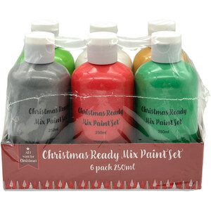 Christmas Ready Mix Paint Set