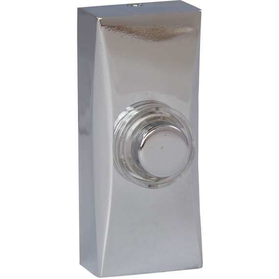 Deta Vimark C3506CH chrome wired bell push 240V