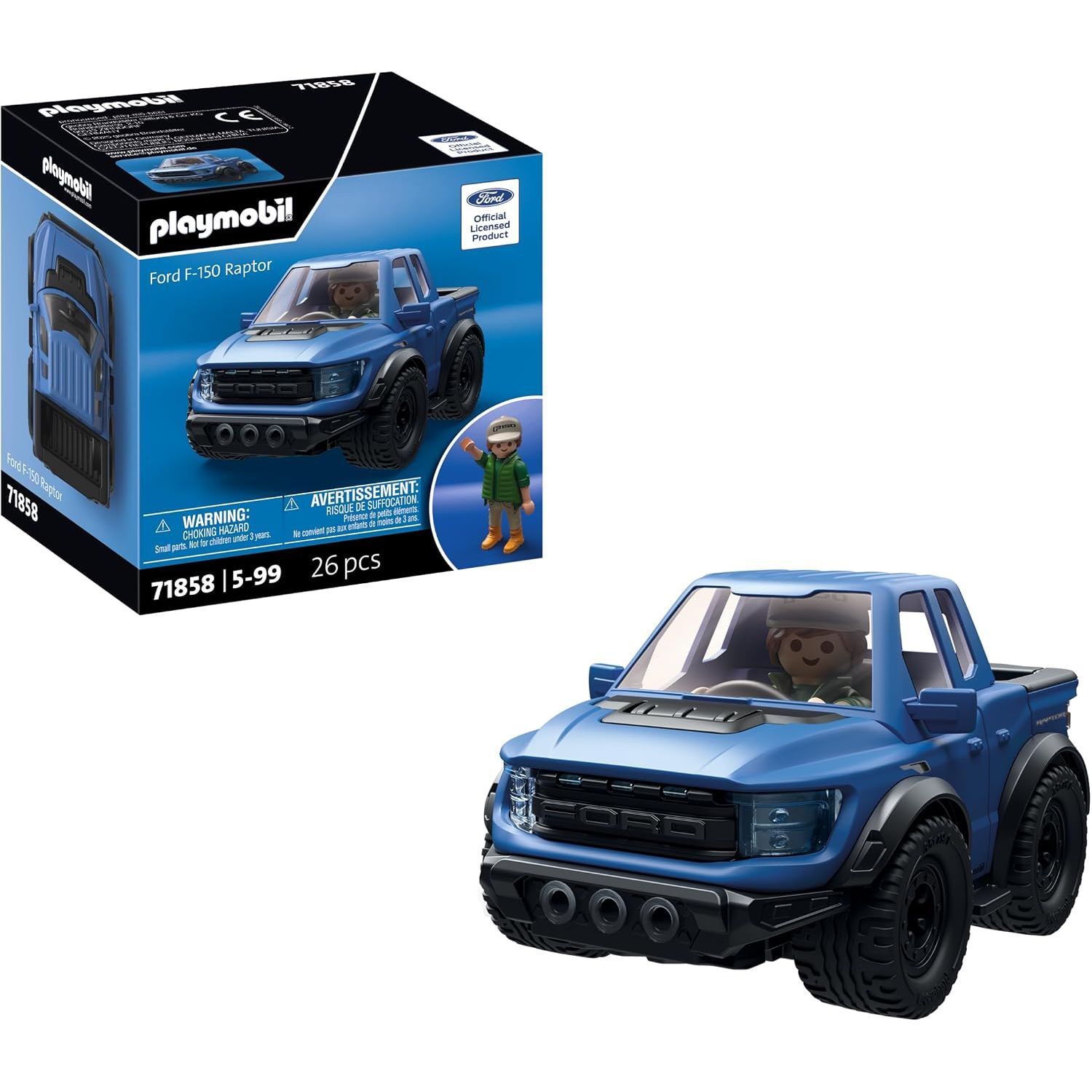 Playmobil X Ford F-150 Raptor - Blue