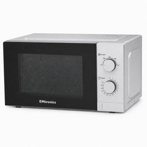 20 Litre Manual Control Microwave Silver