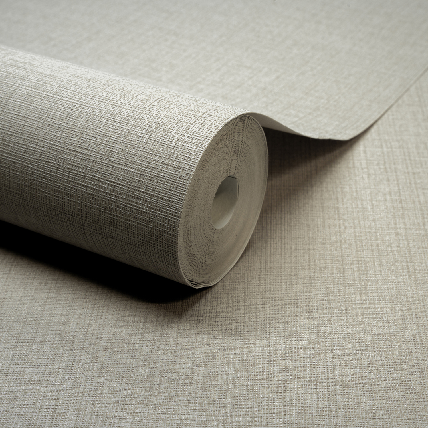 Grandeco - Wallpaper - Linen Effect - Taupe - Image 3