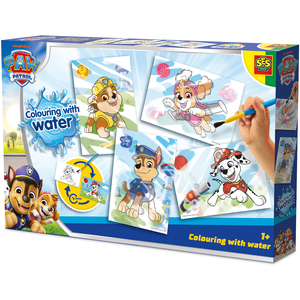 Paw Patrol - Colouring with water