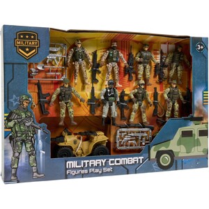 Military Combat Figures Playset