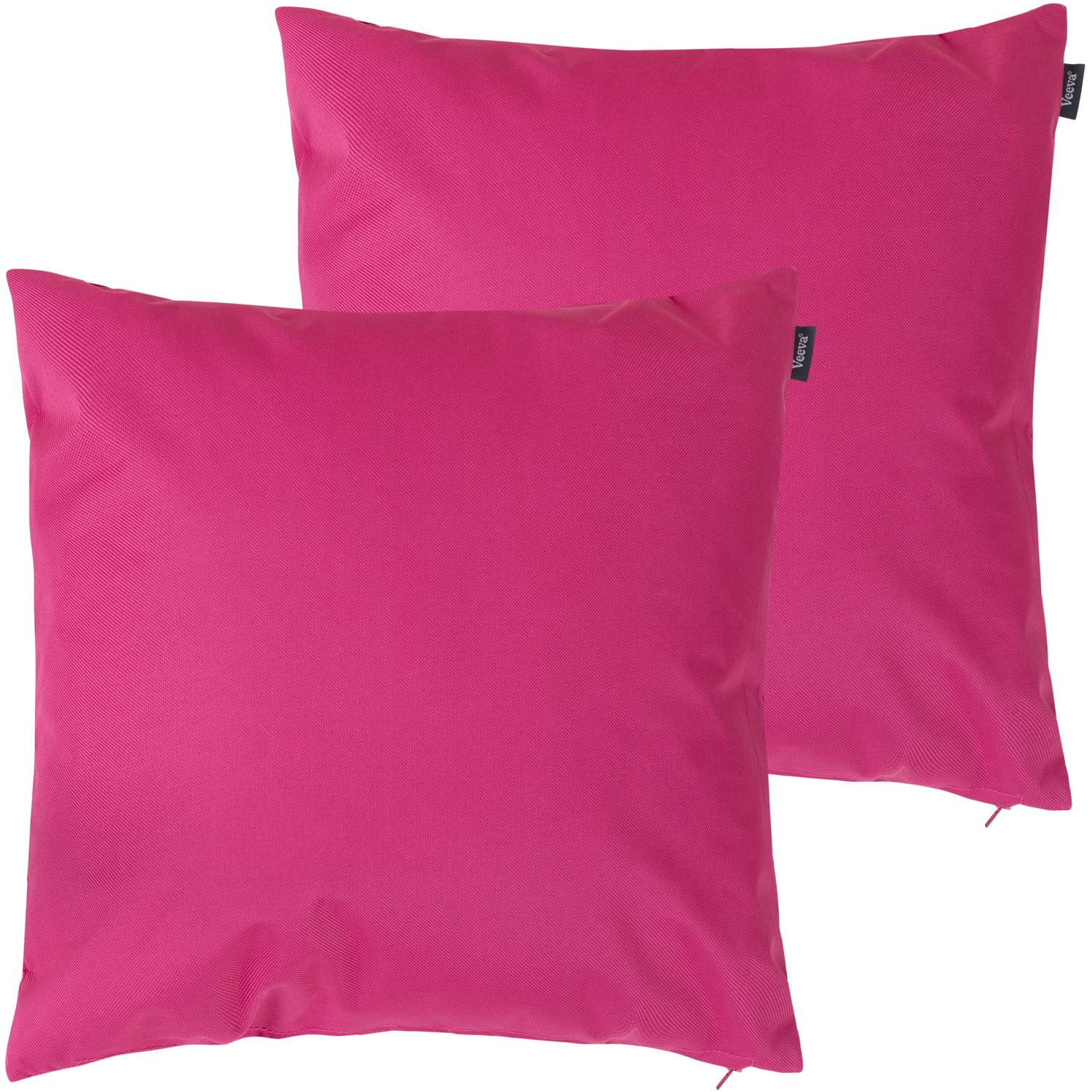 Icon Plain Indoor And Outdoor Cushion With Filling Included (Set Of 2) - Pink