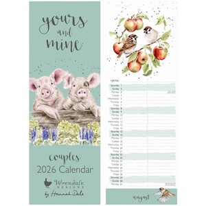 Yours and Mine Couples 2026 Calendar