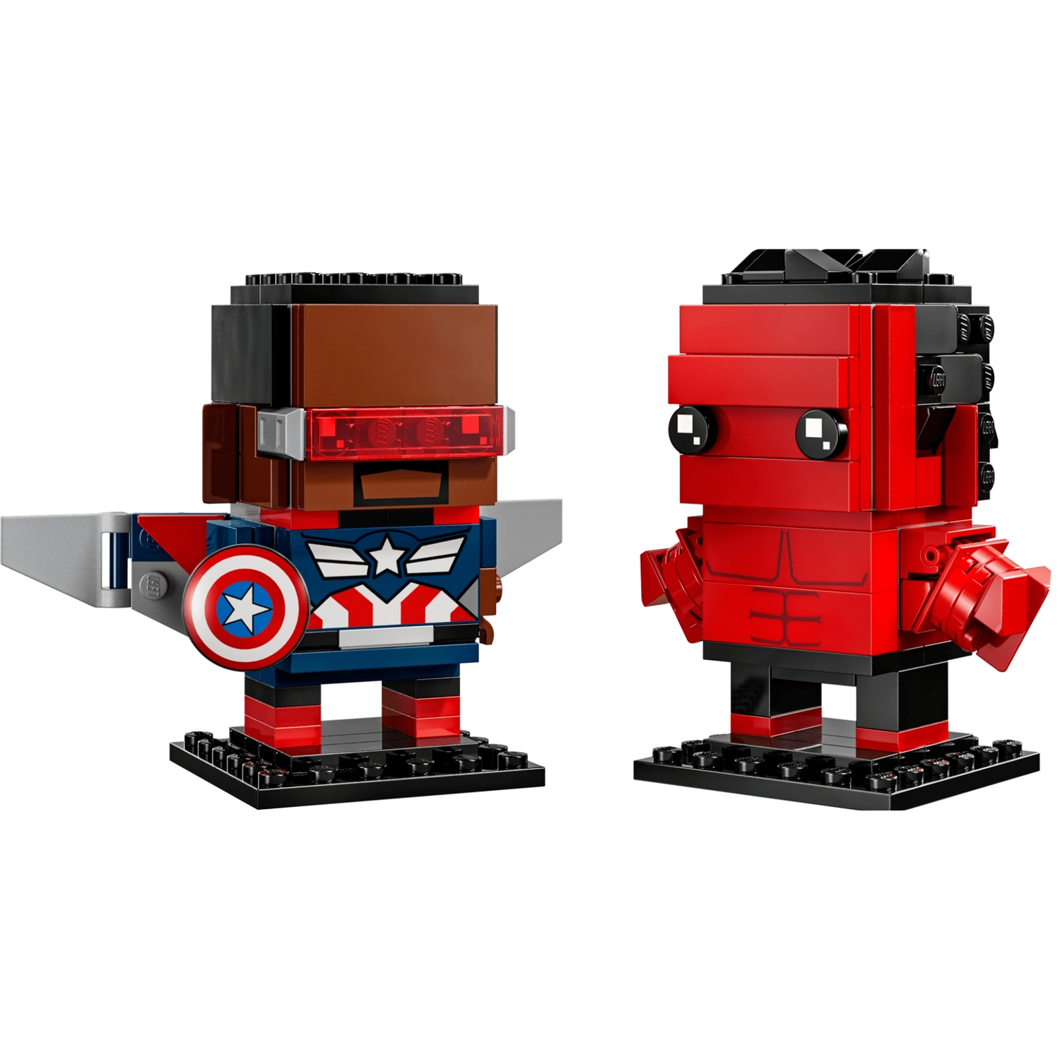 Lego Unisex Multi Captain America & Red Hulk - 40668 Kids - Image 3
