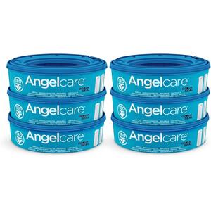 Angelcare Nappy Bin Refill Cassette 6 Pack
