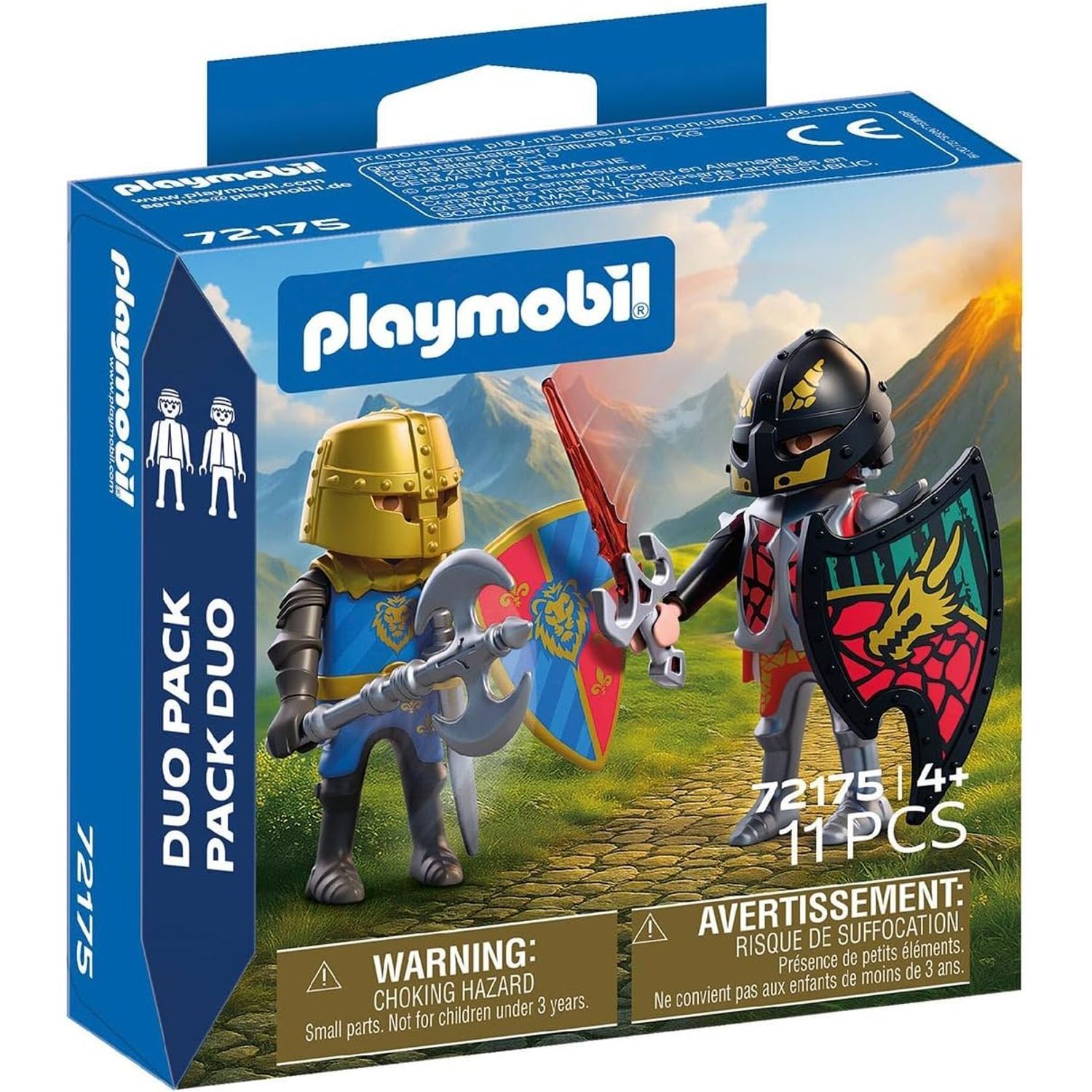 DuoPack Knight's duel - Grey