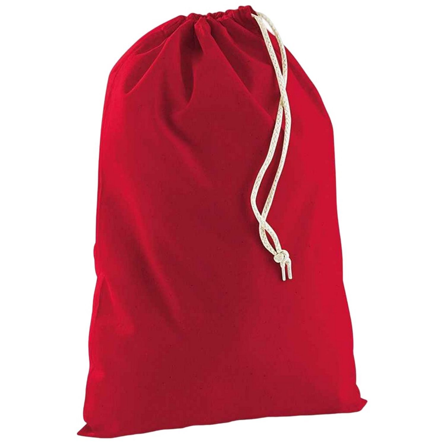 Westford Mill Stuff Drawstring Bag - Classic Red