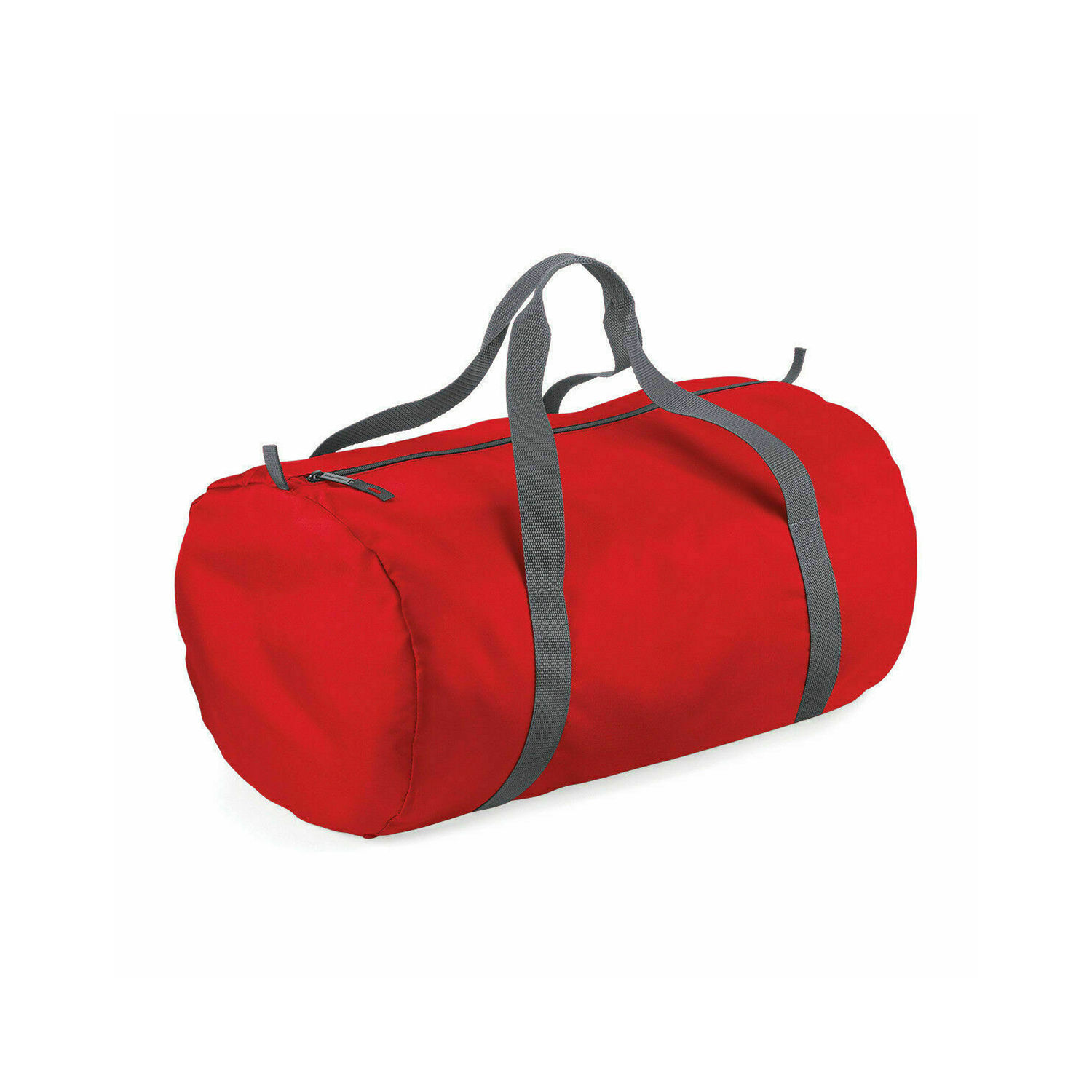 Bagbase Barrel Packaway Duffle Bag A - Classic Red