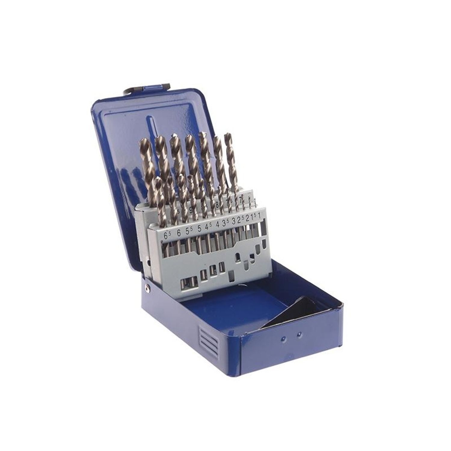 Faithfull Hss Pro Drill Sets In Metal Case A - Multi Colour