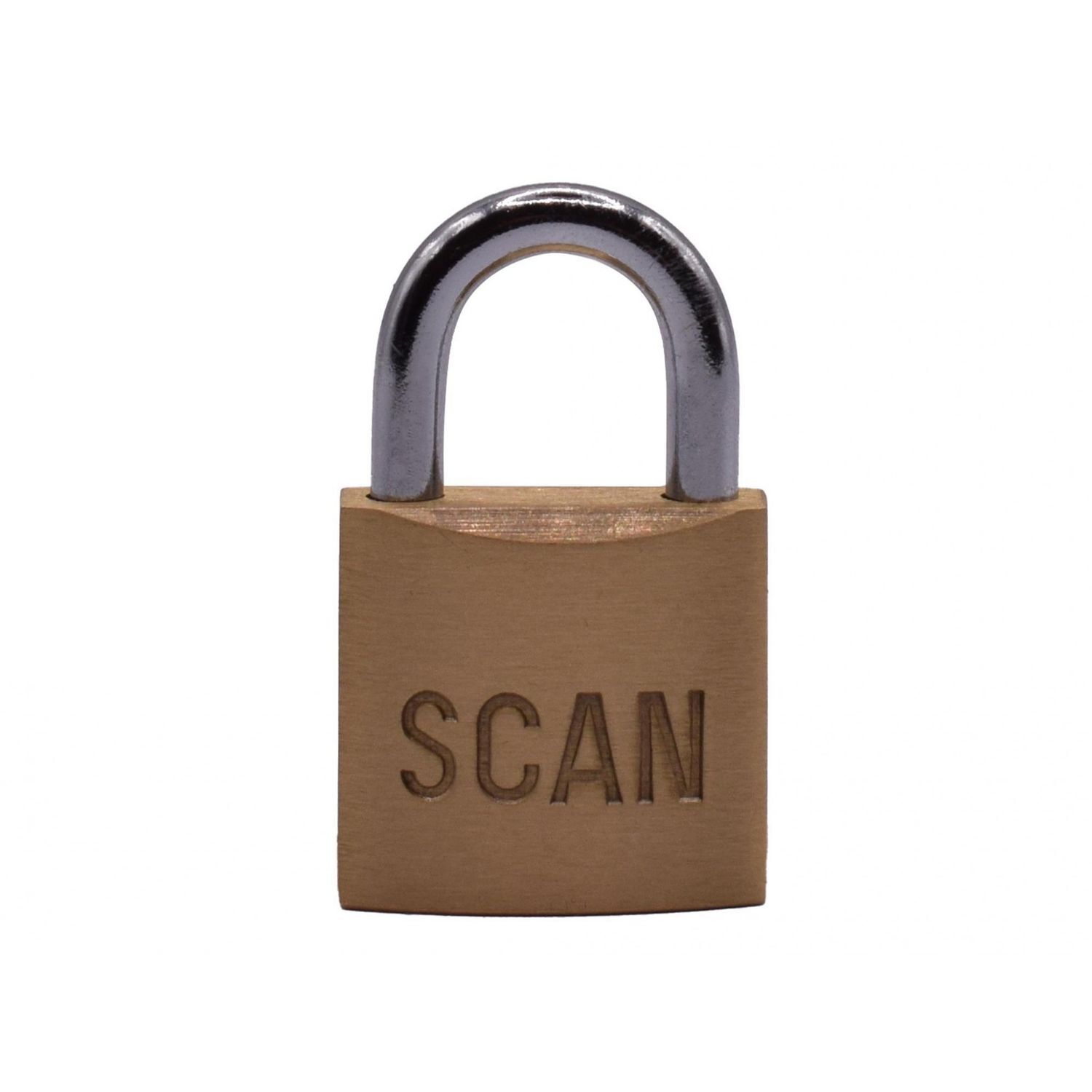 Scan Brass Padlocks A - Multi Colour