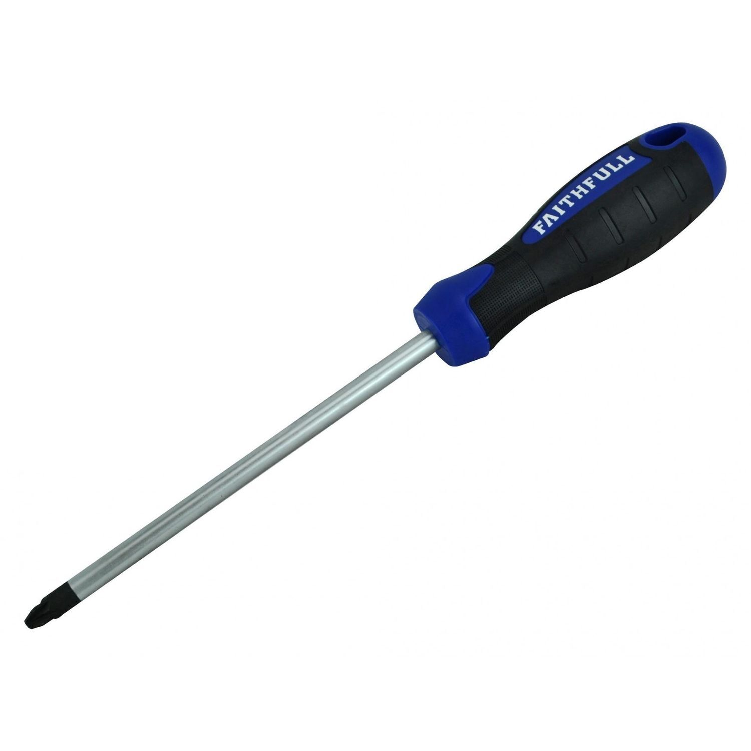 Faithfull Soft Grip Screwdriver, Pozidriv E - Multi Colour
