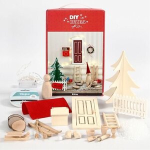 Elf Door Kit Light Brown Craft Kit