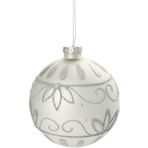 Matte Embellished Bauble