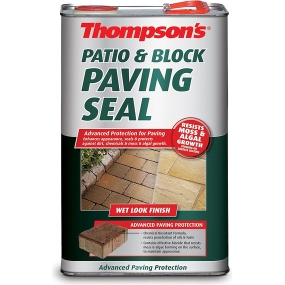 Thompson's Patio & Block Paving Seal Wet Look 5 litre