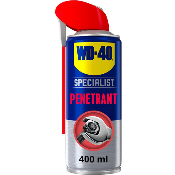WD-40® Fast Release Penetrant 400ml - loosens rusted fixings