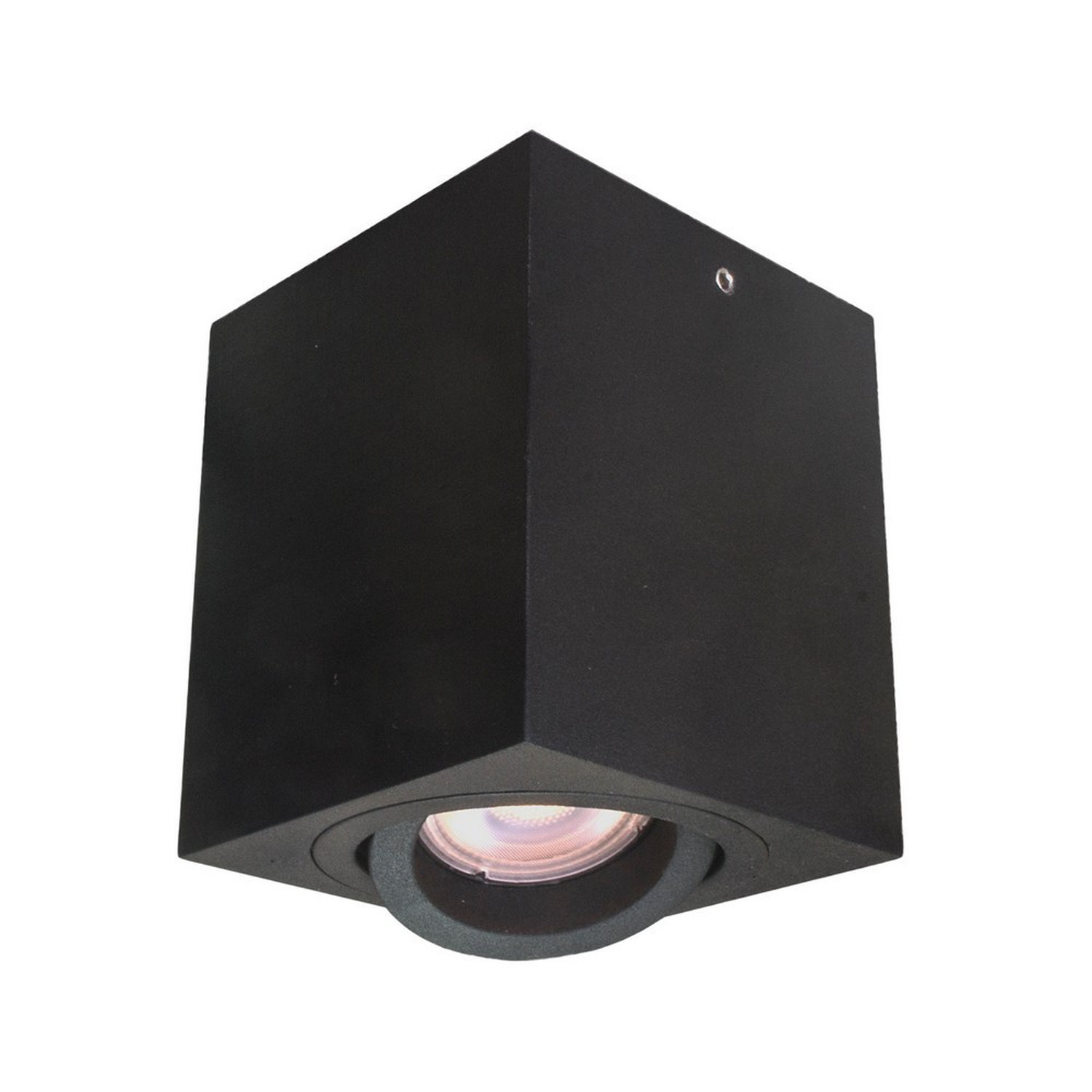 Italux Lighting Modern Ceiling Light Black Q - Black