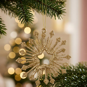 Champagne Starburst Decoration