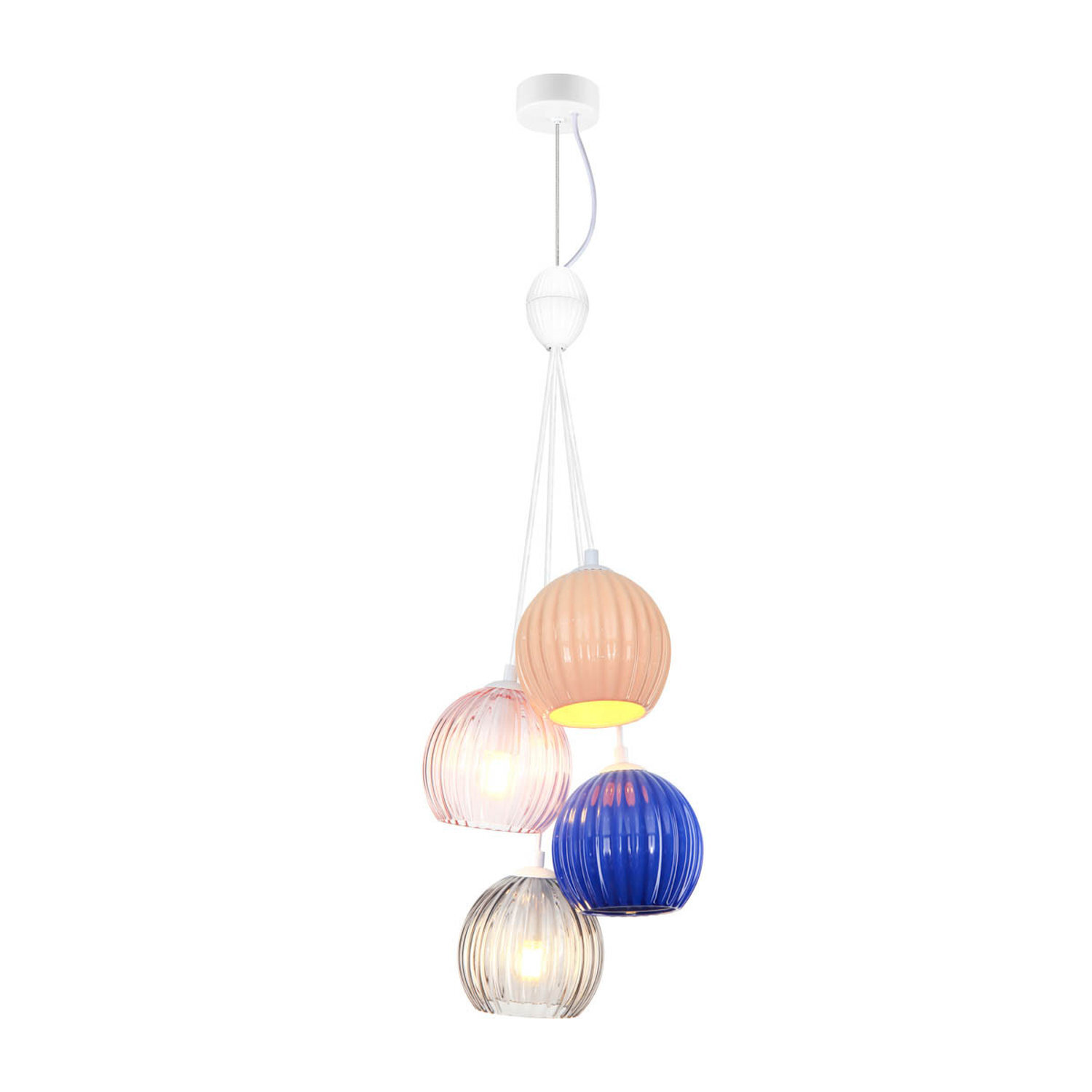 Italux Lighting Cases Pendant Light Multi-Coloured B - Multi-Coloured