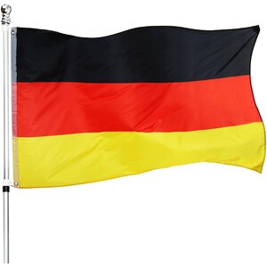 Large Germany Flag 5ft x 3ft German National Flag Football Party