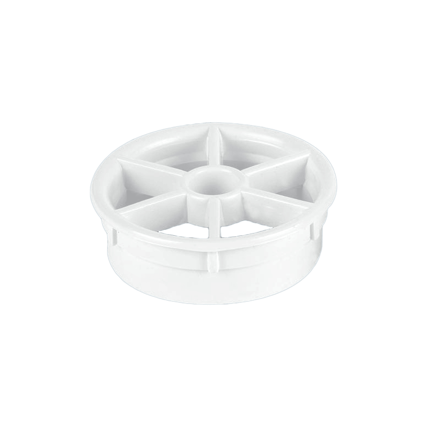 McAlpine STWGR-WH 1.5"" Shower Grid White Plastic Removable Shower Waste Grid - Image 3