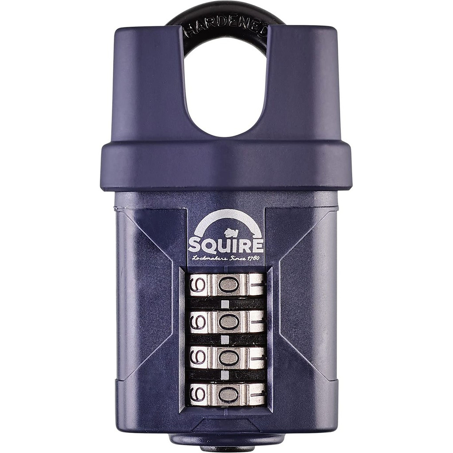 Squire Combi CP50CS Close Shackle 50mm Combination 4 Wheel All Weather Padlock - Image 28