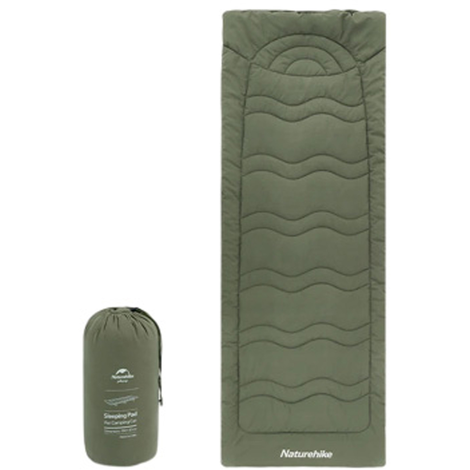 Naturehike Universal Cotton Sleeping Pad For Camp Bed Green - Image 3